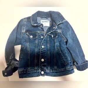 Girls Old Navy Denim Jacket size 4t, excellent used condition